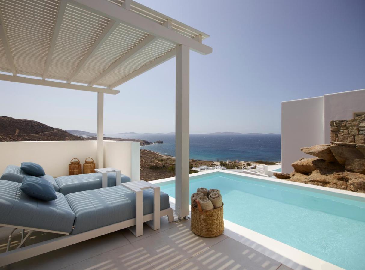 Epic Blue Mykonos Hotel Houlakia  Eksteriør billede